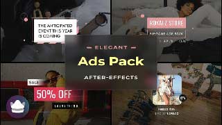 Elegant Ads Pack-After-Effects Template