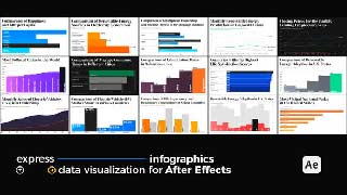 Express Infographics-Data Visualization for After Effects