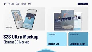 Smartphone 3D Mockup App Promo