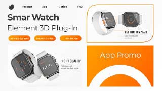 Smart Watch 3D Device Element 3D