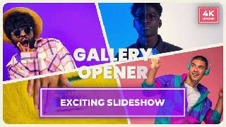 Exciting Colorful Slideshow Multiscreen Gallery Opener