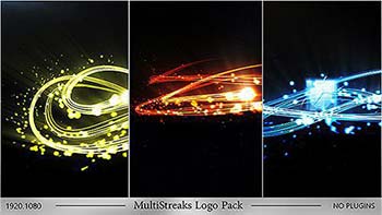 افترافکت MultiStreaks Logo-19049826