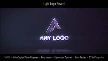 افترافکت Light Logo Reveal-19553064