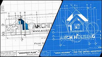 پروژه افترافکت Architect Logo-19559003