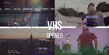 پروژه افترافکت VHS Opener-19618435