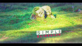 پروژه افترافکت Simple Slideshow-19821820