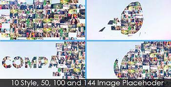 افترافکت Multi-Image Logo-16048437