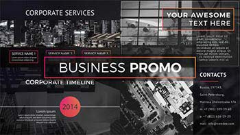 پروژه افترافکت Business Promo-19925068