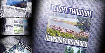 Flight Through Newspapers-19878211