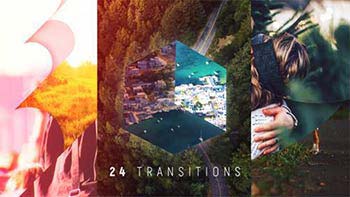 پروژه افترافکت Transitions Pack-19121836