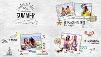 پروژه افترافکت Summer Holidays-16928453