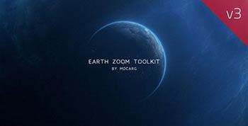 پروژه افترافکت Earth Zoom Toolkit-19511529