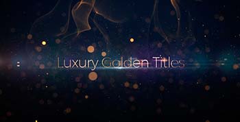 پروژه افترافکت Luxury Golden-19901387