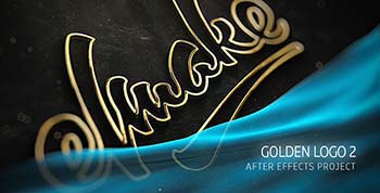 پروژه افترافکت Gold Logo-19997795