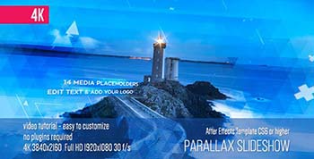 پروژه افترافکت Parallax Slideshow-195641655