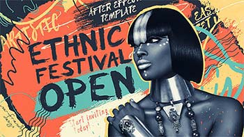 پروژه افترافکت Ethnic Festival Open-20556600