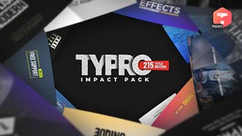 پروژه افترافکت Typro ImpactPack-20761549