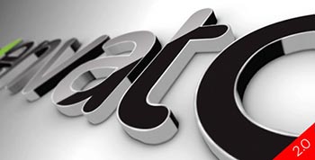 Black Classic 3D Logo-519447