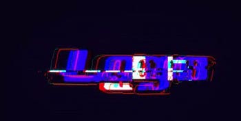 CRT Glitch Logo-79296