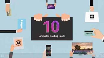 10 Animated Holding-65254