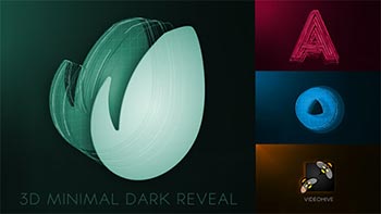 3D Minimal Dark Logo-19566740