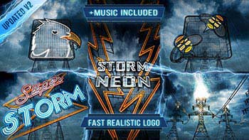 Neon Storm Logo Intro-6812578