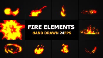 Hand Drawn FIRE-21283297