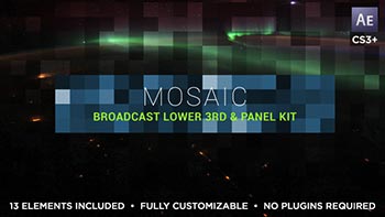 Mosaic Lower Third-10585893