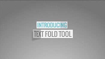Text Fold Tool-9721125