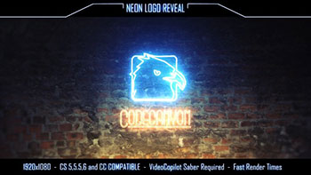 Neon Logo Reveal-16184476