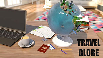 Travel Globe Intro-19382696