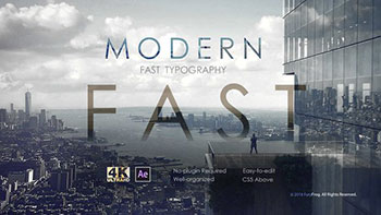 Modern Fast Typography-21639977