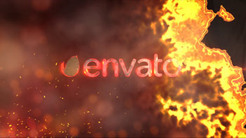 Logo Reveal Fire-20593616