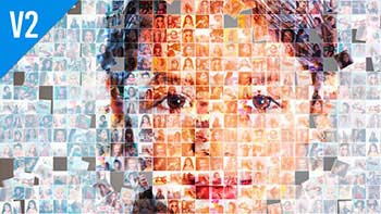 Mosaic Photo Animation-22566185