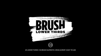 Brush Lower Thirds-23110580