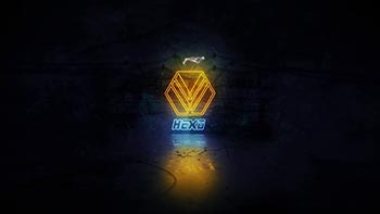 Grunge Neon Logo-144650