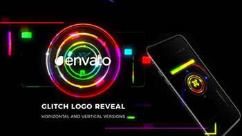 Glitch Logo Reveal-23872289
