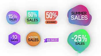 Trendy Sales Badges-240466
