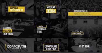 Corporate Titles Pack-242058