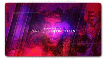 Neon Particles Titles-23201498