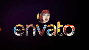 3D Comic Logo-23640611