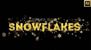 Gold Silver Snowflake-327568