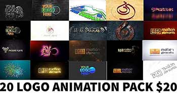 20 Logo Animation Pack-11927809