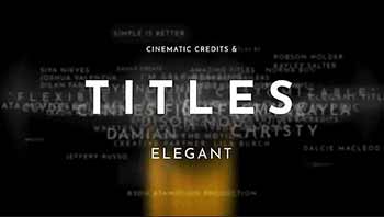 Titles Elegant Cinematic-12885122