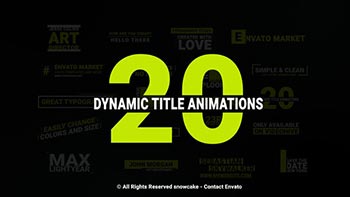 Dynamic Titles-22889048