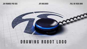 Drawing Robot Logo-484884