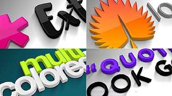 Extruded 3D Logo-10188192