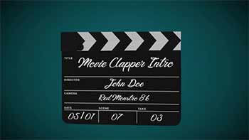 Movie Clapper Intro-457949