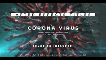 Corona Virus 3D Titles-26286709