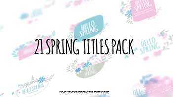 21 Spring Titles Pack-542384